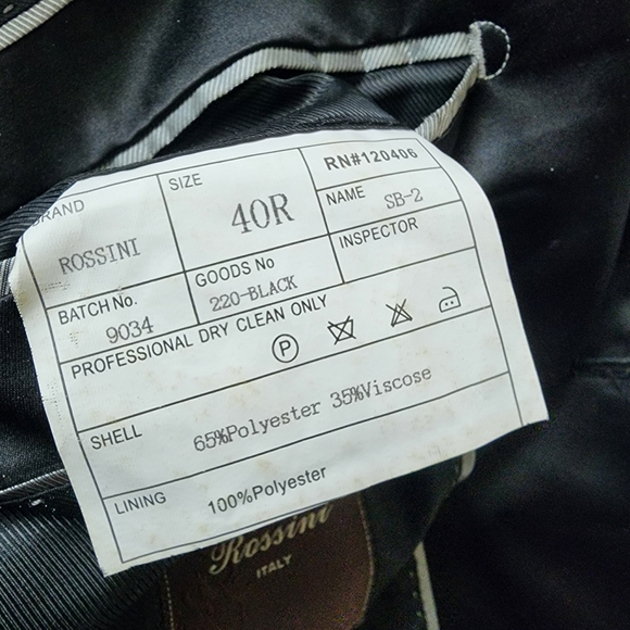 Rossini Tux Custom Jacket and Slacks - Picture 7 of 7